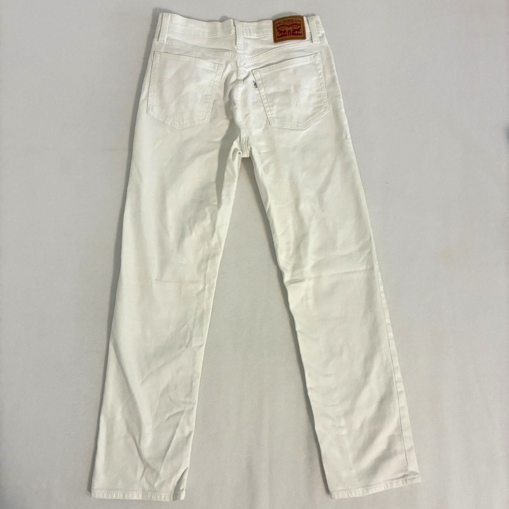 Levis Wedgie Straight Jeans Women Size 28 (Fits 28x27) High Rise Button Fly Pant - Picture 5 of 9